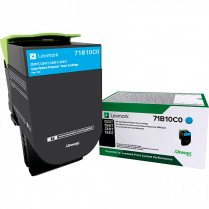 Lexmark&reg; Toner Cartridge Return program 71B10C0 Cyan