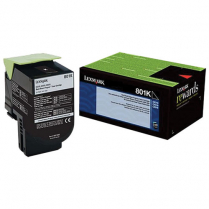 Lexmark 801K Toner Cartridge Black