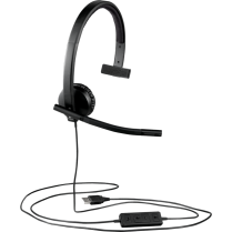 Logitech&reg; H570e USB Mono Headset