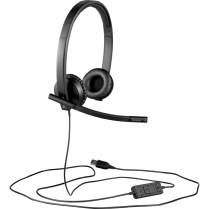 Logitech&reg; H570e USB Stereo Headset
