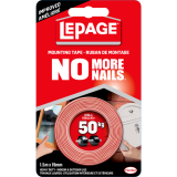 LePage&reg; No More Nails&reg; Mounting Tape