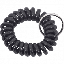 Merangue Wrist Coils Black 3/pkg