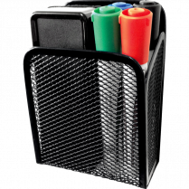 Merangue Magnetic Whiteboard Mesh Cup Accessory Black