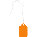 Merangue Merchandise String Tags 1-3/32"x3/4" Assorted Neon Colours 100/pkg