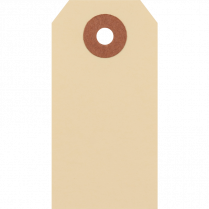 Merangue Shipping Tags #1 2-3/4"x1-3/8" 1,000/box