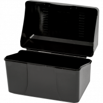 Merangue Index Card Box 4"x6" Black