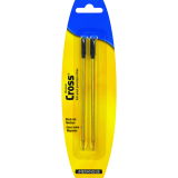 Merangue Cross&reg; Ball Point Pen Refills Medium Point Black 2/pkg