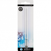 Merangue SizeIt&trade; Ball Point Pen Refill Black 2/pkg