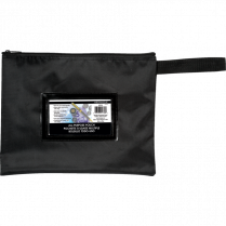 Merangue Deposit Pouch 12"x9-1/2" Black
