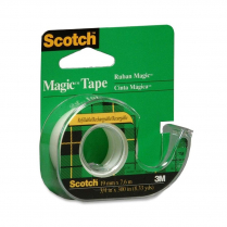 Scotch Magic Tape w/Dispenser 3/4" x 7.6m