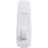 Command&trade; Adhesive Large Mounting Hooks White 3/pkg