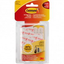 Command&trade; Adhesive Replacement Strips 16/pkg