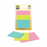 Post-it Super Sticky Notes 3"x3" Colours of the World 3/pkg