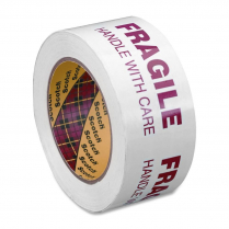 Scotch&reg; Printed Message Box Sealing Tape "Fragile Handle with Care"' 2