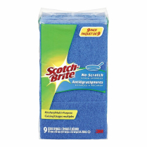 Scotch-Brite No-Scratch Scrub Sponges 9/pkg