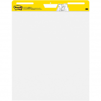 Post-it&reg; Super Sticky Easel Pad 25"x30" Plain 30 sheets/pad 2 pads/pkg