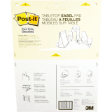 Post-it&reg; Super Sticky Table Top Easel Pad 20"x23" Plain 20 sheets/pad