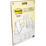 Post-it&reg; Super Sticky Table Top Easel Pad 20"x23" Plain 20 sheets/pad