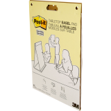 Post-it&reg; Super Sticky Table Top Easel Pad 20"x23" Plain 20 sheets/pad