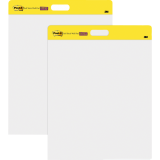 Post-It&reg; Self Stick Wall Pad Plain 20"x23" 20 sheets/pad 2 pads/pkg
