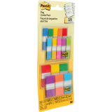 Post-it&reg; Flags Value Pack Primary and Bright Colours 16 dispensers/pkg