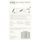 Post-it&reg; Mini Flag Arrows 1/2" 24 flags x 4 dispensers/pkg Assorted Fashion Colours 