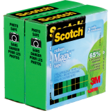 Scotch&reg; Magic&trade; Invisible Tape (19mm x 22.8m) 3/4" 2/pkg