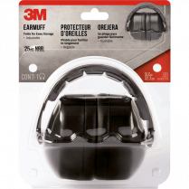 3M&trade; Folding Earmuffs Black