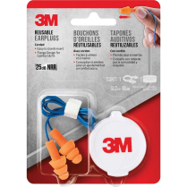 3M&trade; Reusable Earplugs 10pairs/Box