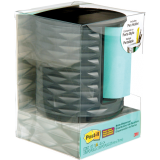 Post-it&reg; Pop-up Vertical Notes Dispenser Dark Grey