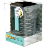 Post-it&reg; Pop-up Vertical Notes Dispenser Dark Grey