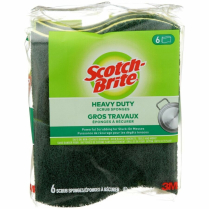 Scotch-Brite&reg; Heavy Duty Scrub Sponges 6/pkg
