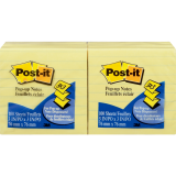 Post-it&reg; Pop-up Notes 3"x3" Lined Yellow 6/pkg