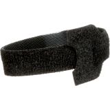 Scotch&reg; Bundling Straps 8"x1/2" Black 6/pkg