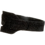 Scotch&reg; Bundling Straps 8"x1/2" Black 6/pkg