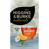 Higgins & Burke Specialty Tea Earl Grey 20 bags/box