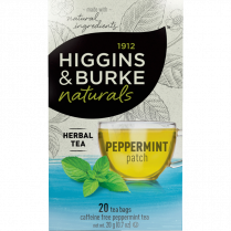 Higgins & Burke Real Cup&reg; Single Serve Specialty Teas Specialty Tea Peppermint 20/box