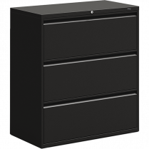 Offices to Go&reg; Lateral File Cabinet 3-Drawer Black