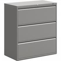 Offices to Go&reg; Lateral File Cabinet 3-Drawer Grey
