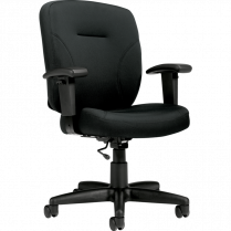 Offices To Go&reg; Yoho Plus Task Chair with Arms Black
