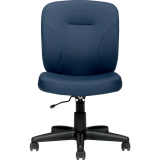 Offices To Go&reg; Yoho Plus Task Chair Armless Pacific Blue