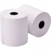 Iconex&trade; Paper Rolls Bond 3"W x 2-3/4" dia (150'L) 50/case