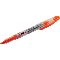 Offix Liquid Chisel Tip Highlighter Orange