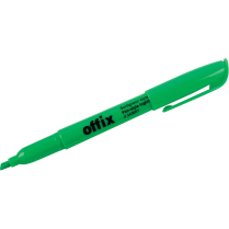 Offix Pen-Style Highlighter Green