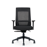 Offices to Go&reg; Zim Synchro-Tilter Chair High Back Mesh Black