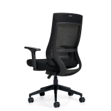 Offices to Go&reg; Zim Synchro-Tilter Chair High Back Mesh Black