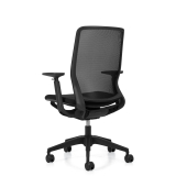 Offices to Go&reg; Kody Mesh Synchro Tilter Chair Black