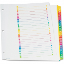 TOPS RapidX Super Colour Coded Index Dividers 1-31