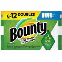 Bounty Paper Towels 6=12 6/Pkg