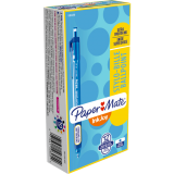 Paper Mate&reg; InkJoy&reg; 300 RT Retractable Ball Point Pen Medium Point Blue 12/box